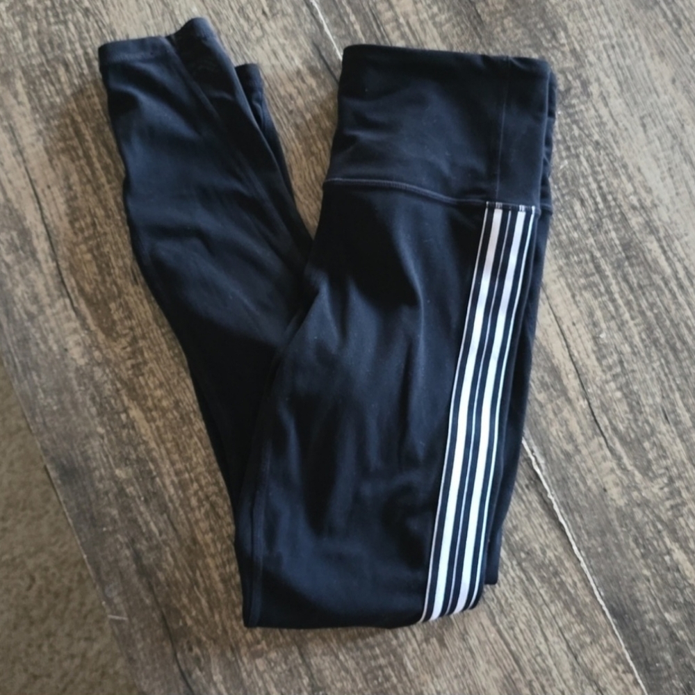 Athleta size XS Earn Your Stripe leggings